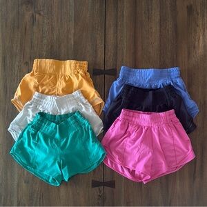 Lululemon HR 2.5 Hotty Hot Shorts Size 0